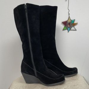 AEROSOLES Genuine Leather Suede Tall Boots (NWOT)